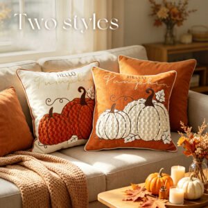 Luxury Thanksgiving Day Pumpkin Pillow Case Covers Creative Christmas Gift Sofa Cushion Cover