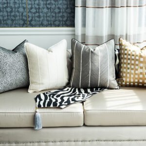 Luxury Zebra Stripe Leopard Pattern Pillow Covers Creative Sofa Cushion Covers